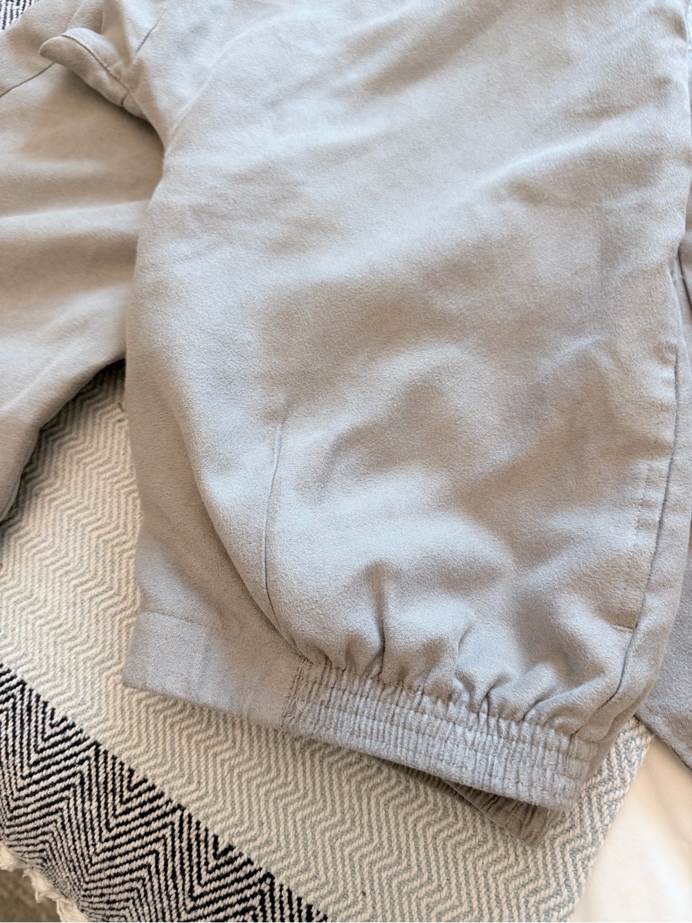 Wide-Leg Button-Front Set in Taupe - Picture 9 of 12